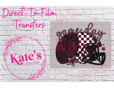 Maroon Game Day Direct-To-Film Transfer